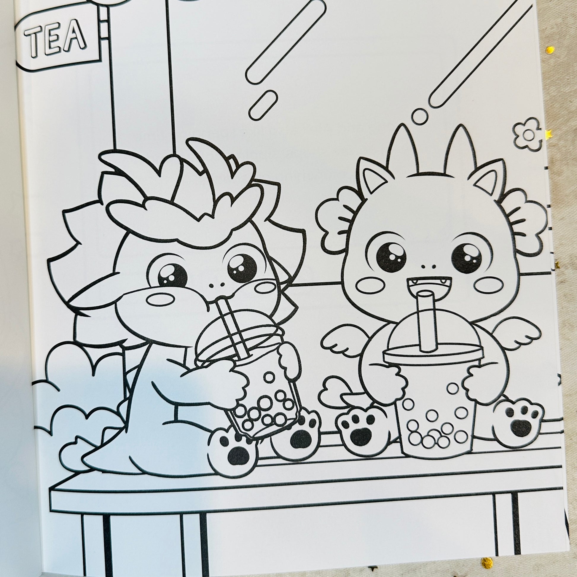 Dragon Coloring Book EVERYDAY HAPPY