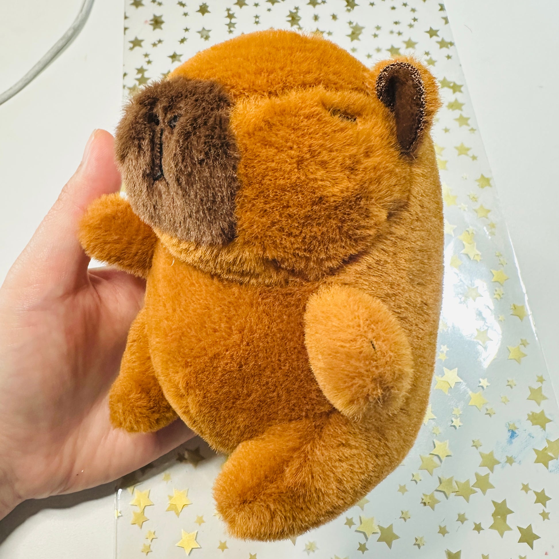 Capybara Plush Keychain