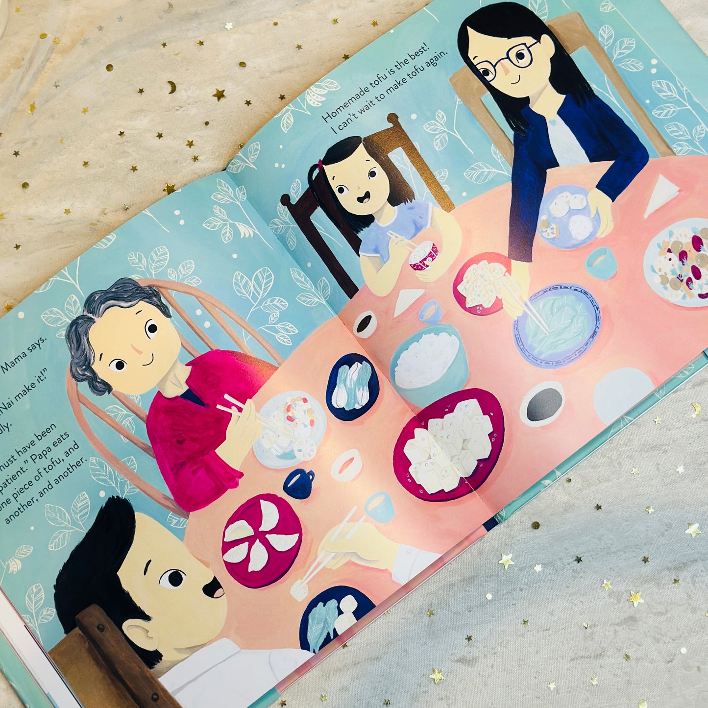 Autographed TOFU TAKES TIME children’s picture book