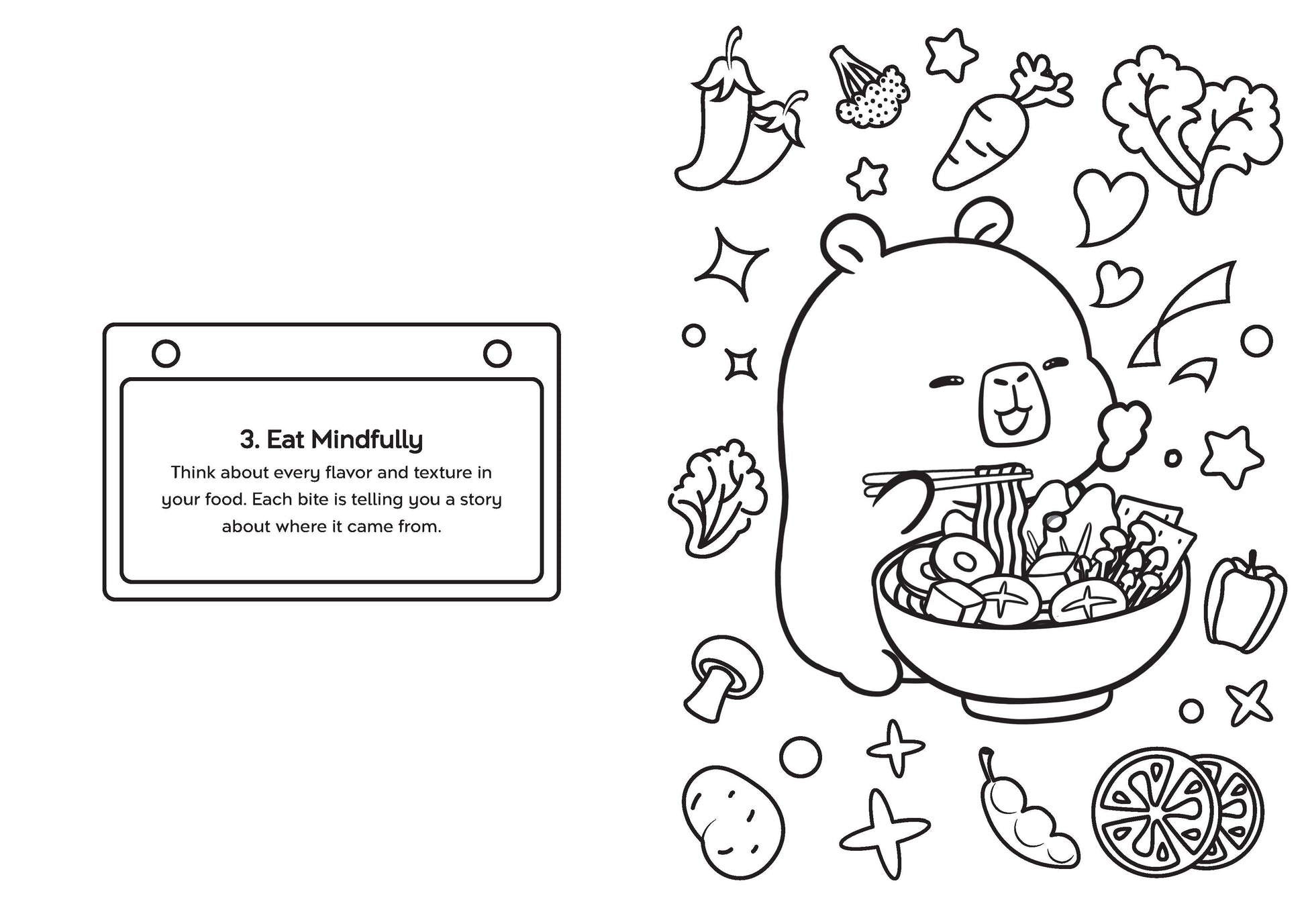 SIGNED EDITION: Capybara Zen: A Story and Coloring Book