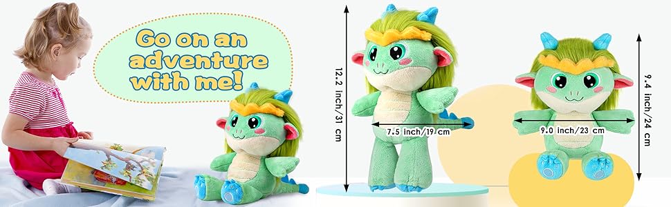 Dragon Plushie Year of the Dragon Gift