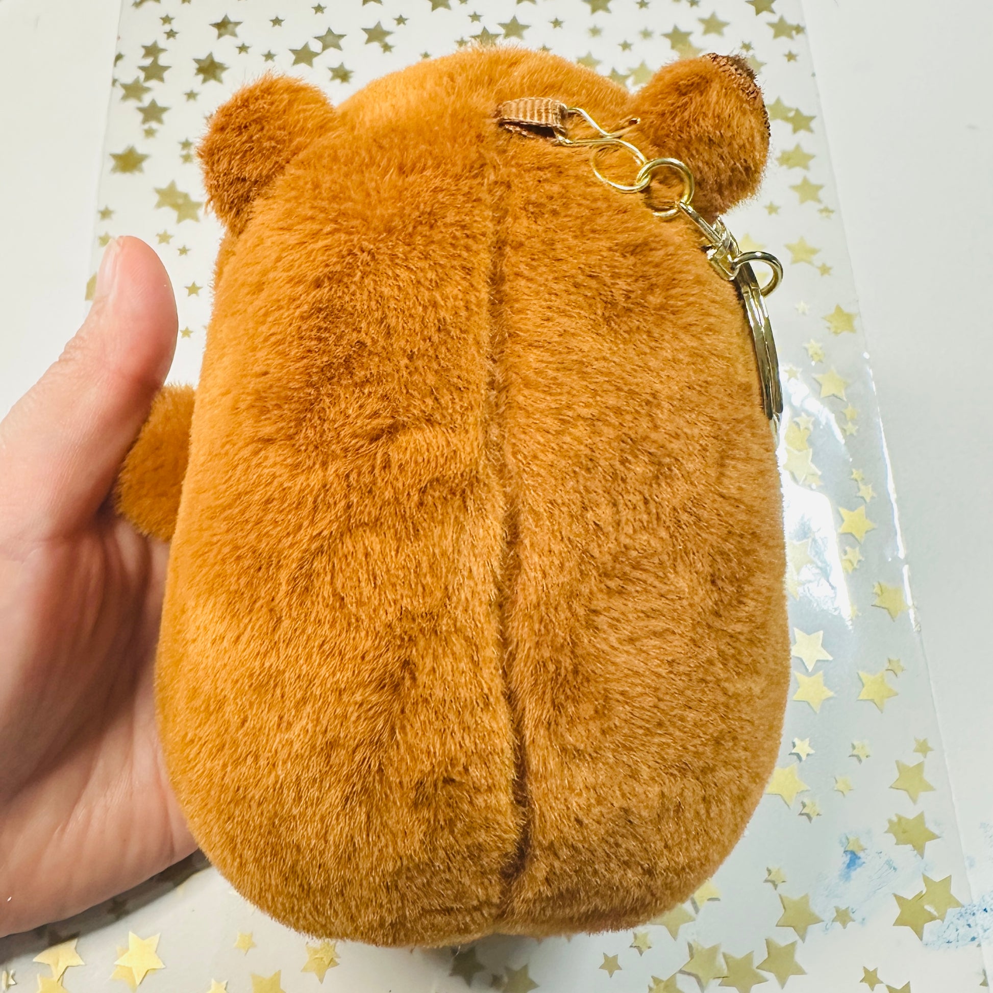 Capybara Plush Keychain