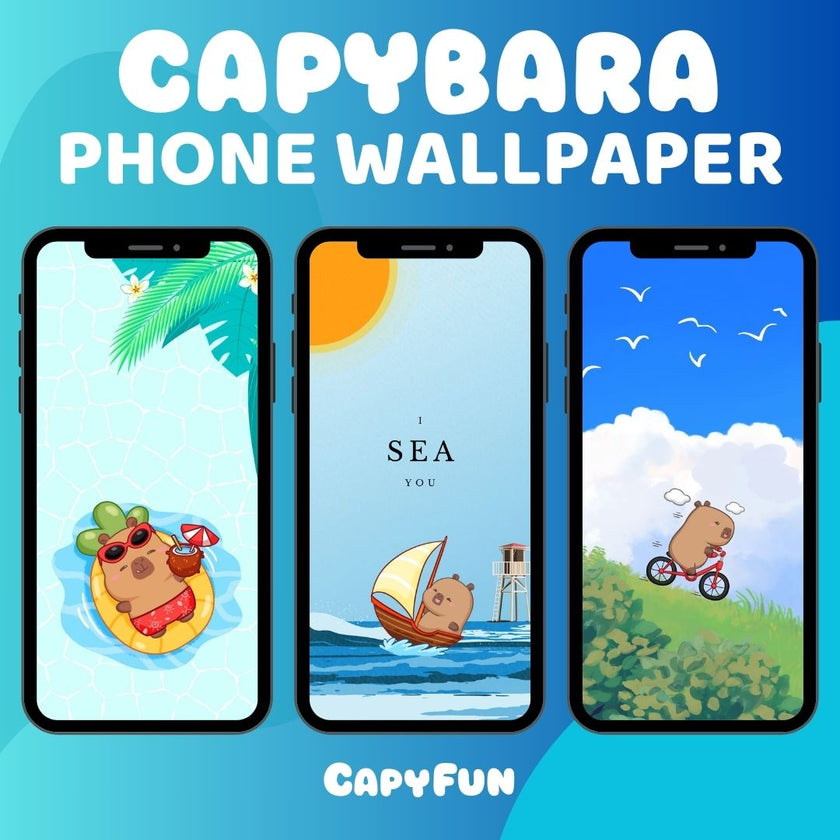 Capybara Phone Wallpaper Free Download