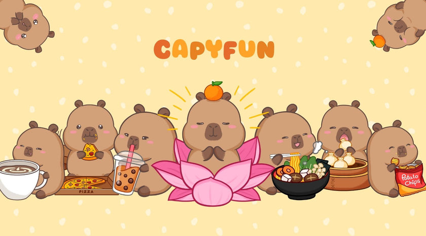 Free Capybara Phone Wallpapers – 20 CapyFun Cute & Kawaii Designs