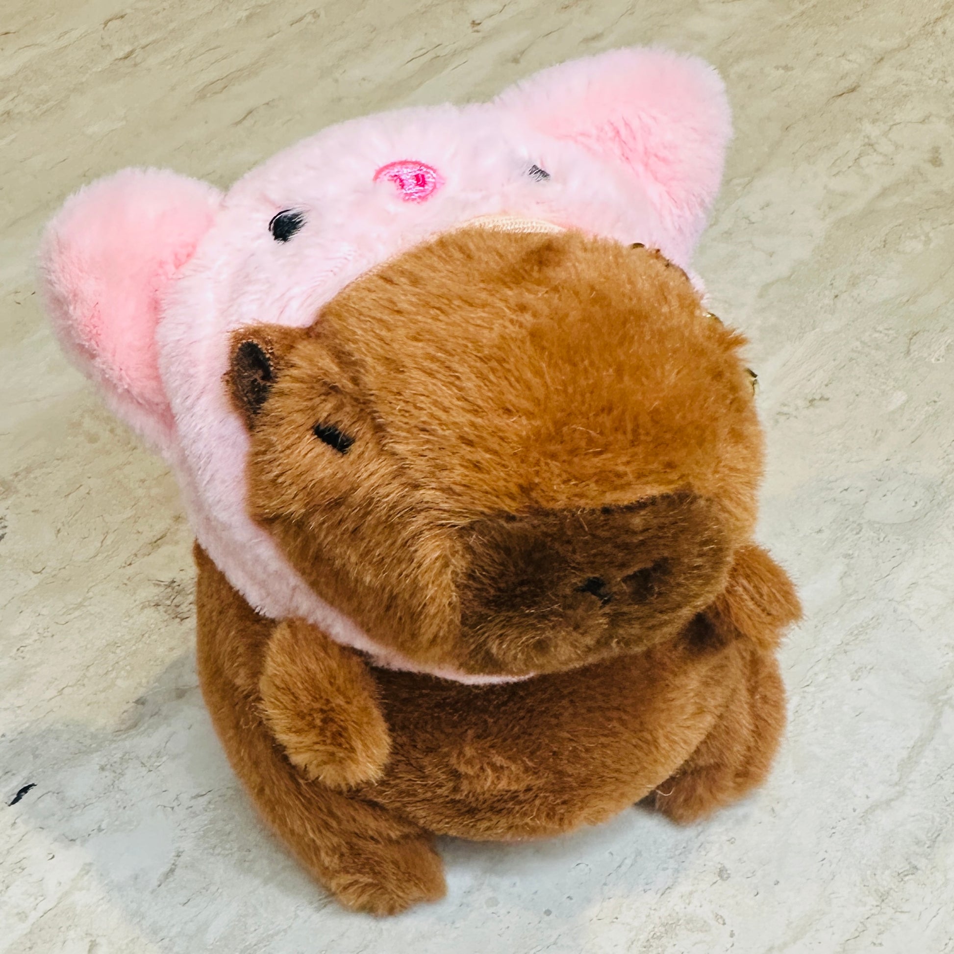 Capybara Plush Keychain