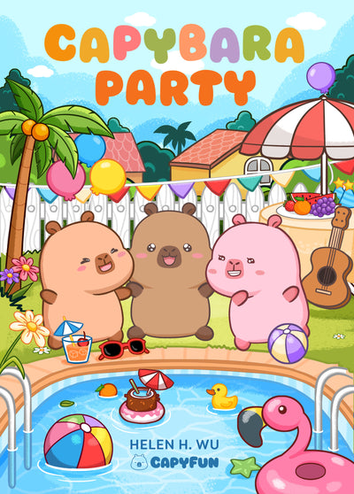 Capybara Party book cover