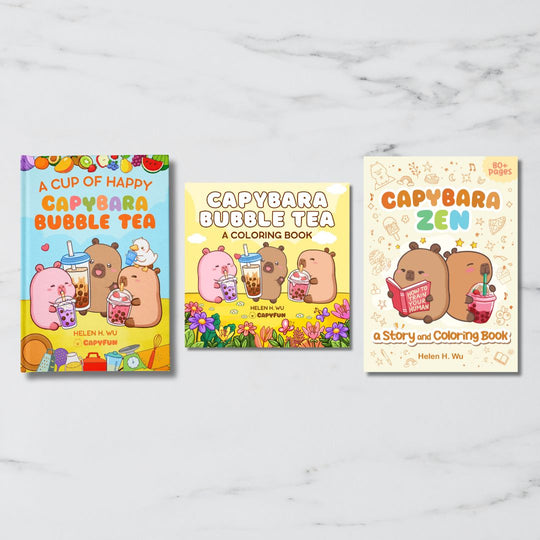 CapyFun: Capybara Books, Apparel and Accessories
