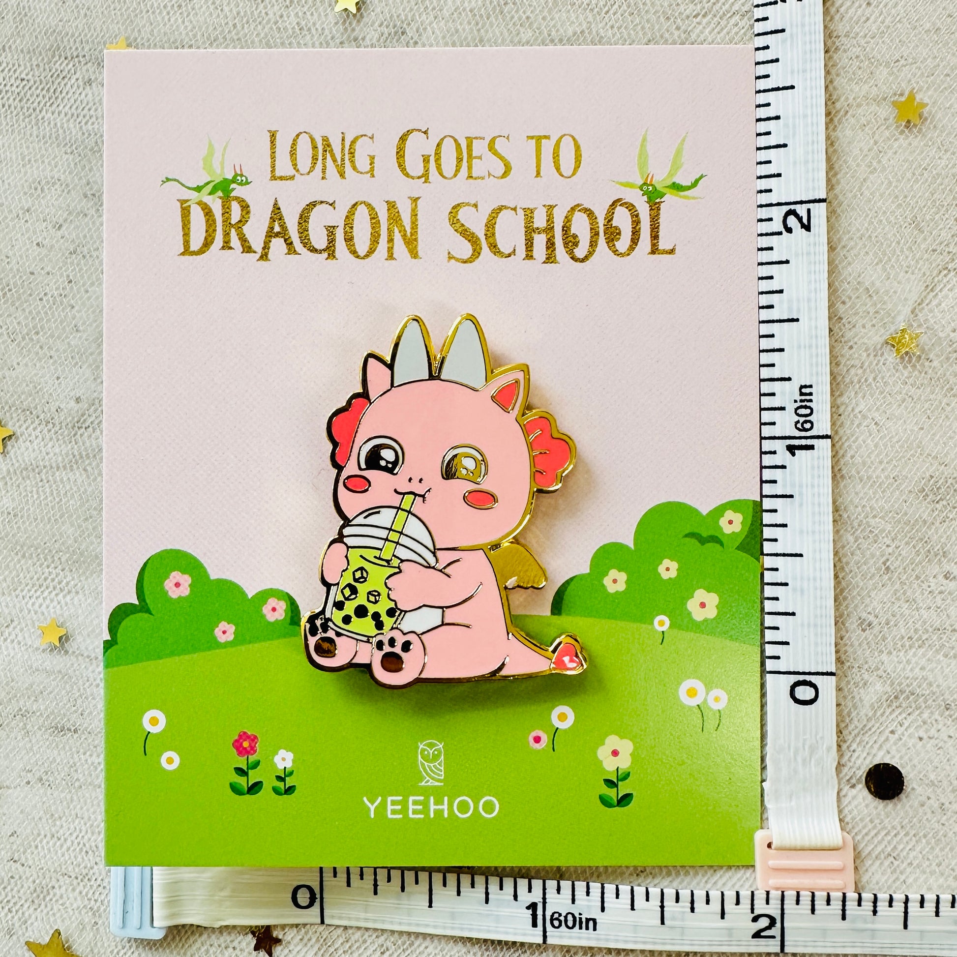 Cute Hard Enamel Dragon Axolotl Bunny Pin