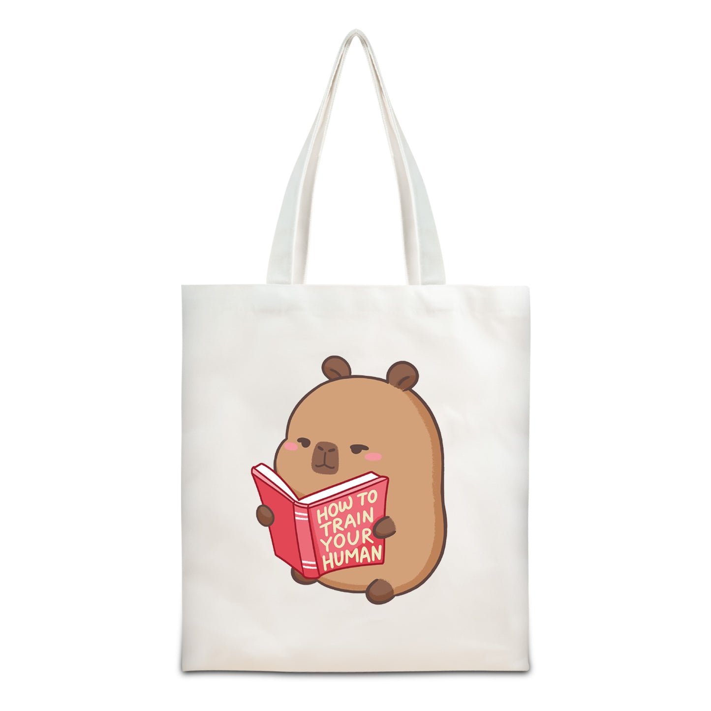 Capybara Canvas Tote Bag