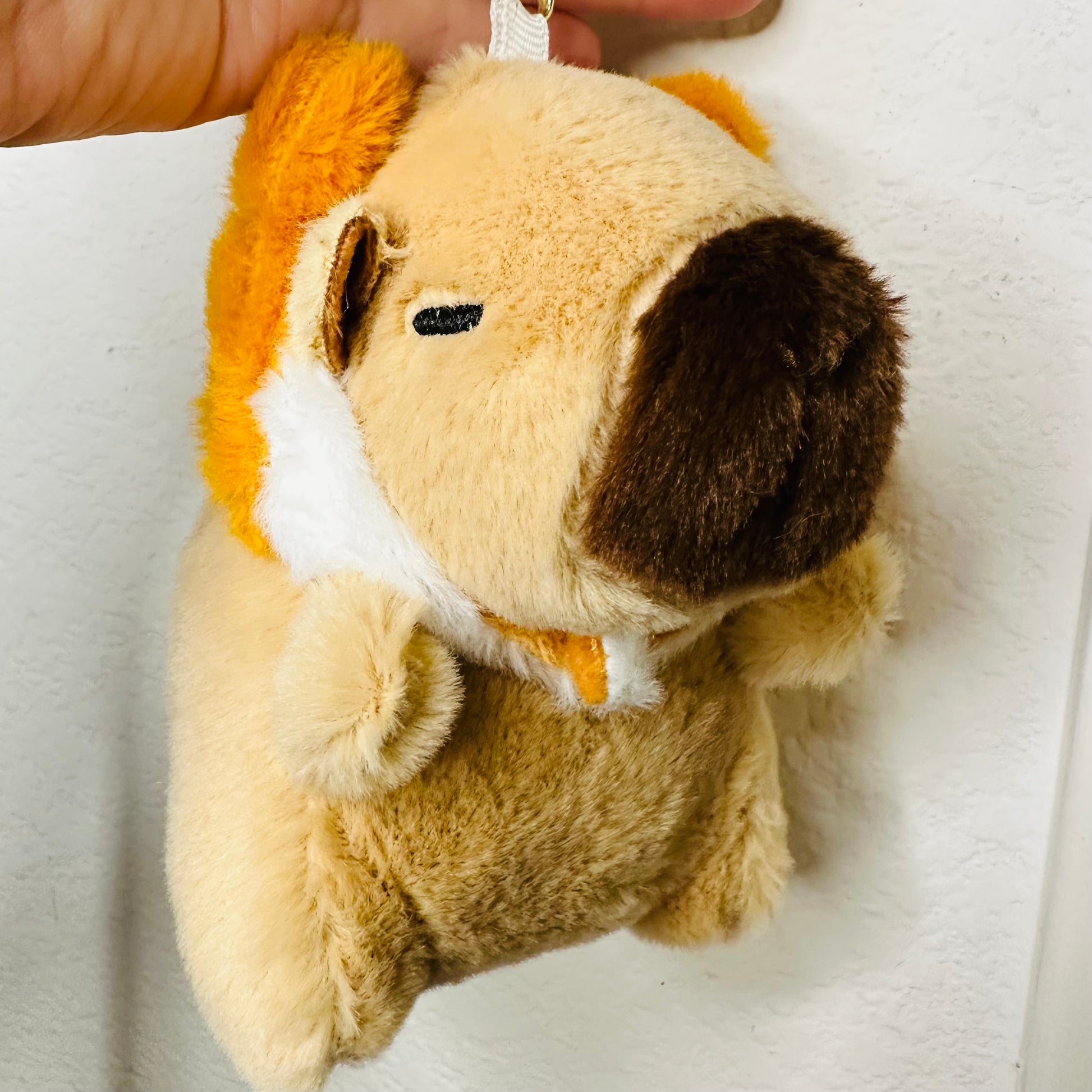 Capybara Plush Keychain