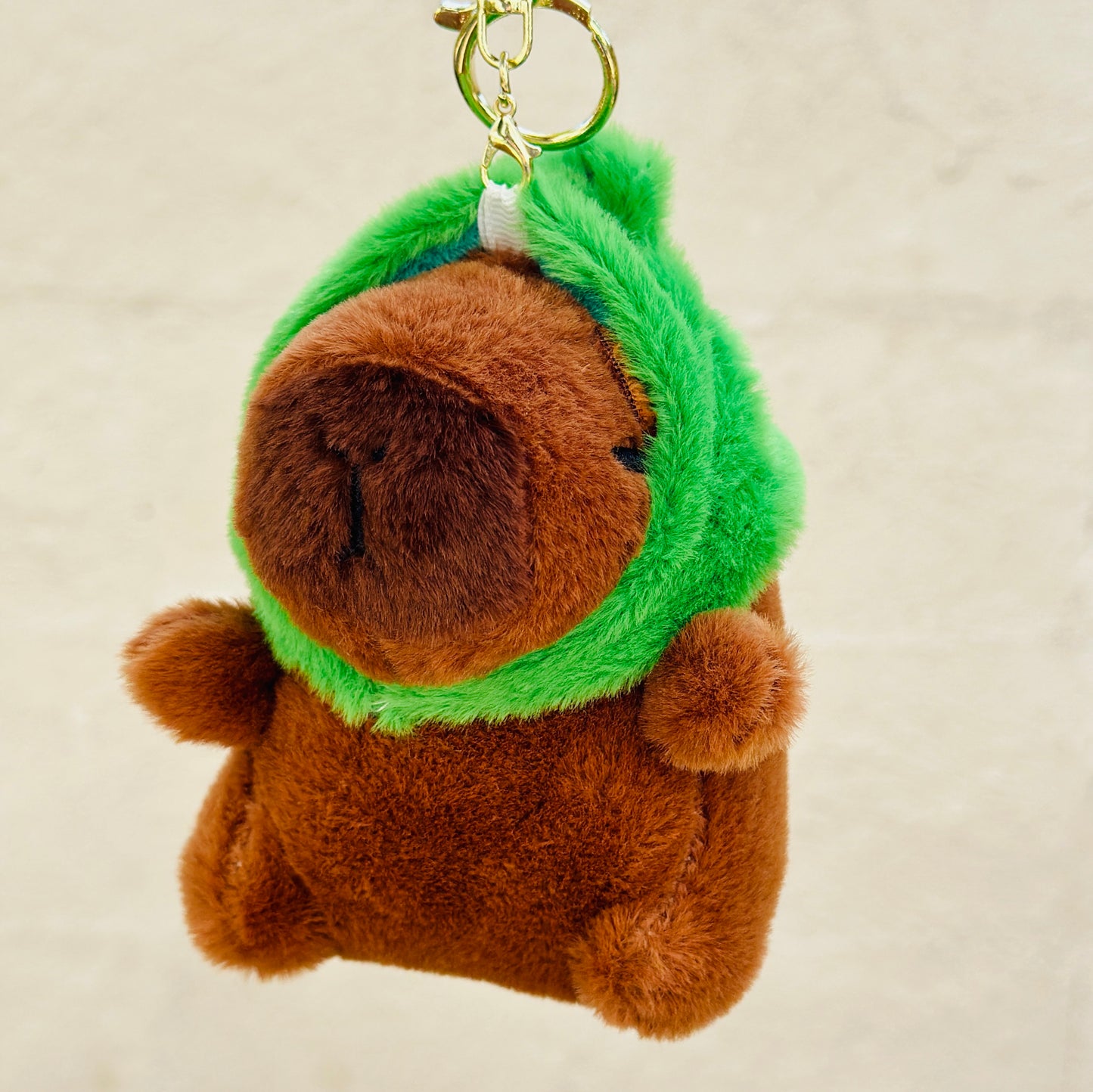 Capybara Plush Keychain
