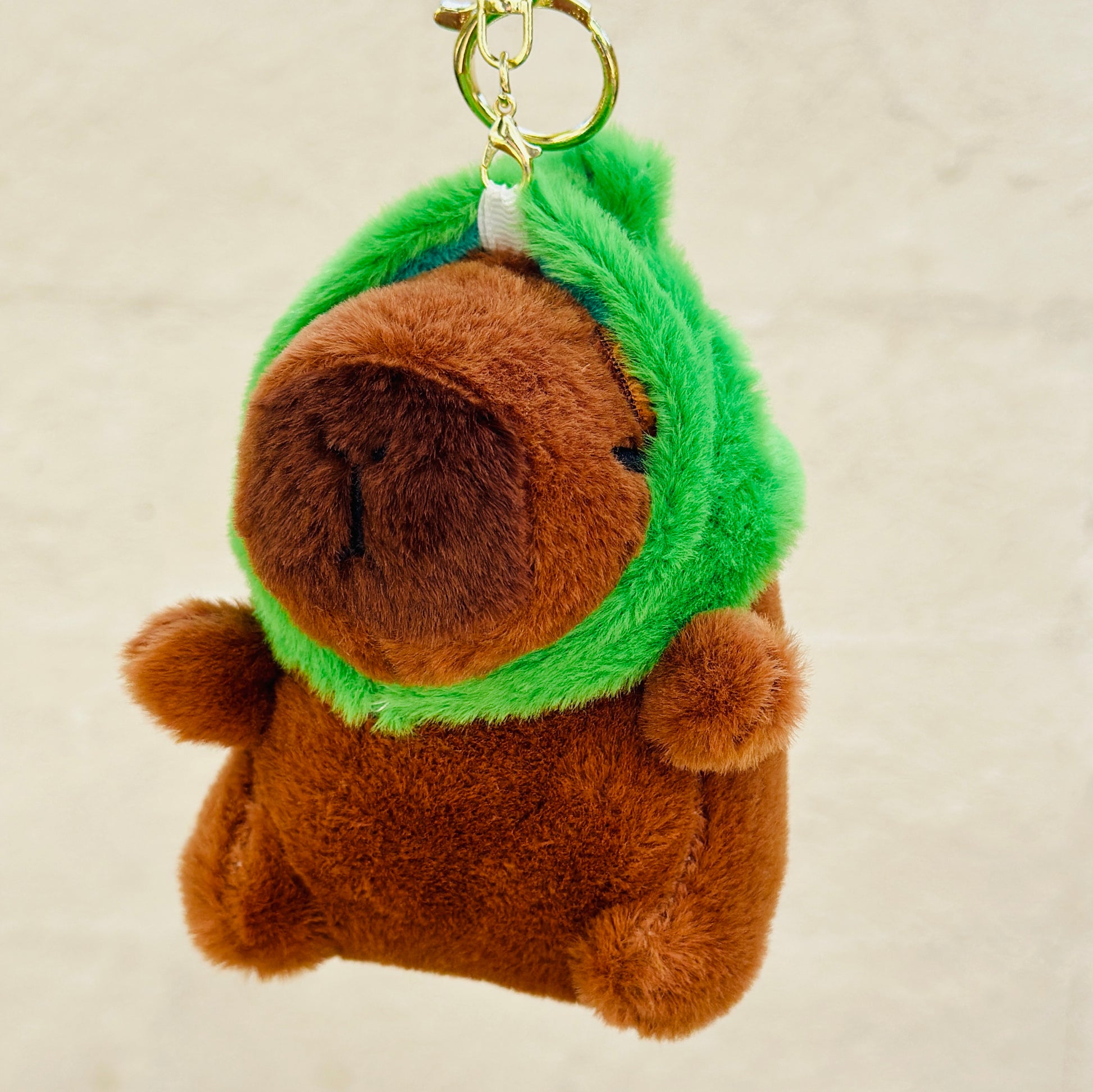 Capybara Plush Keychain