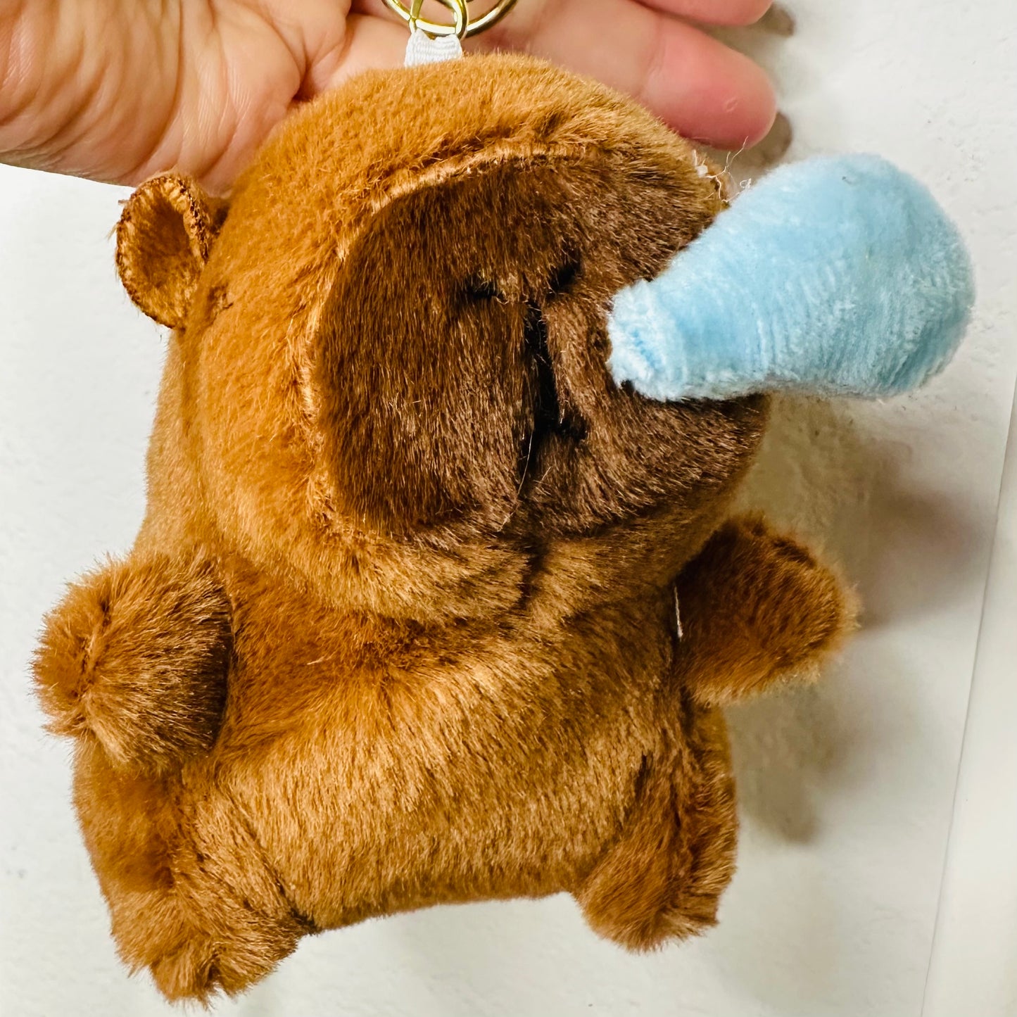 Capybara Plush Keychain