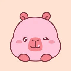 Cali capybara avatar, paws