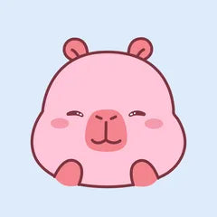 Cali capybara avatar, peek
