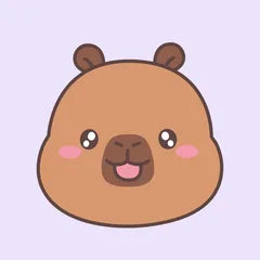 Capy capybara avatar, big smile