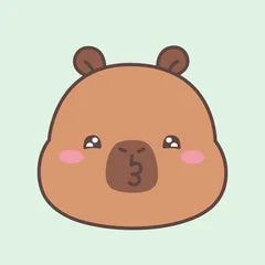 Capy capybara avatar, kiss