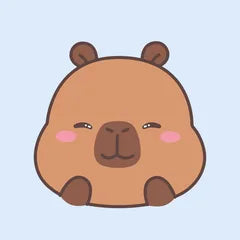 Capy capybara avatar, peek