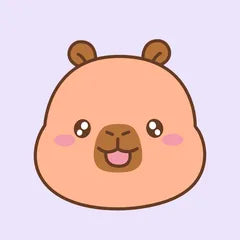 Cavin capybara avatar, big smile