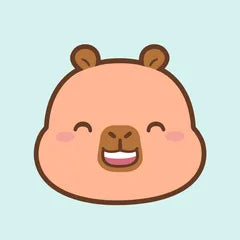 Cavin capybara avatar, laugh