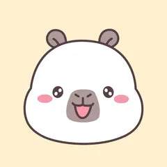 Coco capybara avatar, happy
