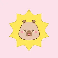 Cody capybara avatar, sunshine