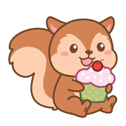 Squirrel, a CapyFun animal friend