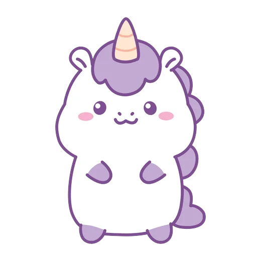 Unicorn, a CapyFun animal friend