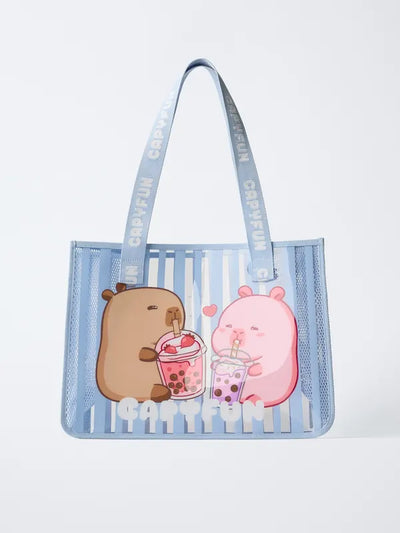 CapyFun capybara tote bag